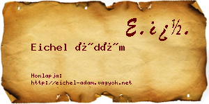 Eichel Ádám névjegykártya